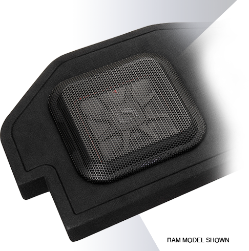 Truck audio box installation