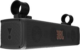 JBL RallyBar powersports speaker system installed on off road vehicle