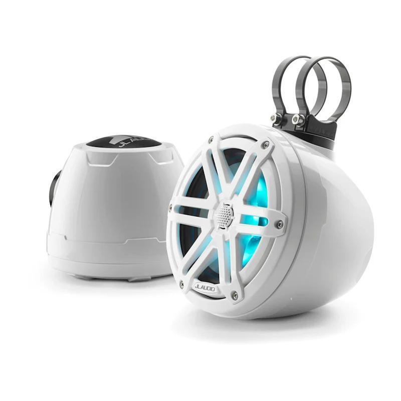 JL Audio VeX M6 enclosed marine speakers with LED lighting for boat audio systems in Pocatello Idaho