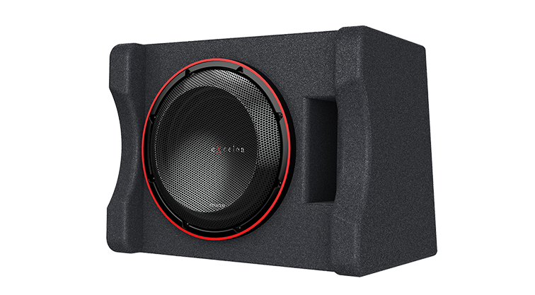 Kenwood Excelon P XW1221SHP shallow subwoofer box available in Pocatello Idaho
