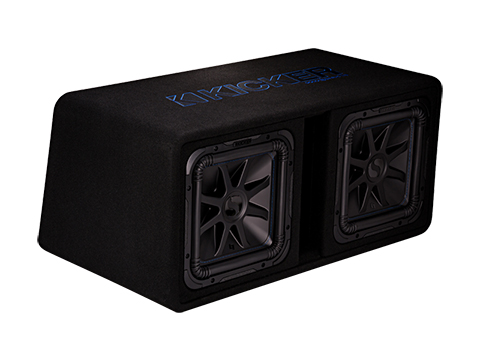 Kicker dual 12 Solo Baric L7S subwoofer box available at Sound Source in Pocatello Idaho