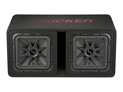 Kicker Solo Baric L7R dual 12 subwoofer box for car audio systems in Pocatello Idaho