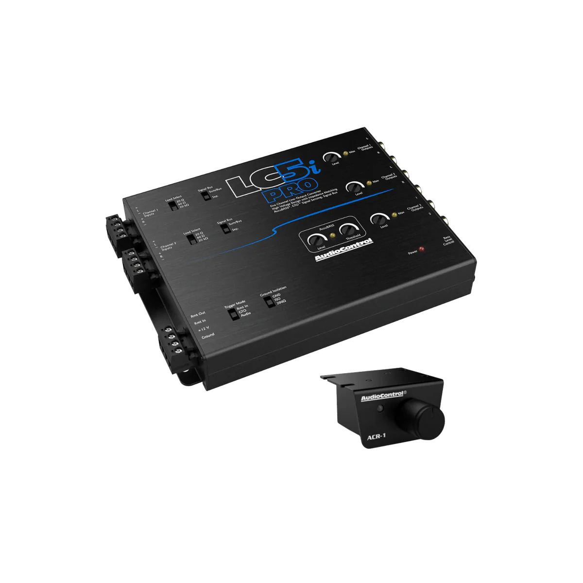 AudioControl LC5i Pro line output converter with AccuBASS available in Pocatello Idaho