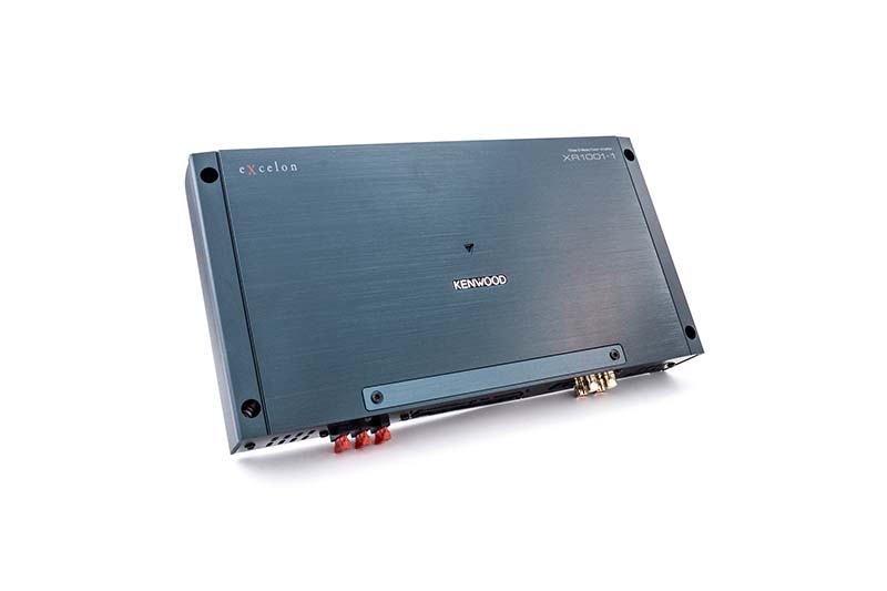 Kenwood Excelon XR1001-1 subwoofer amplifier available at Sound Source in Pocatello Idaho