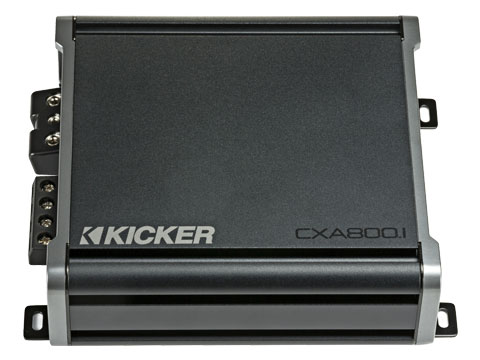 Kicker CXA800.1 subwoofer amplifier available at Sound Source in Pocatello Idaho