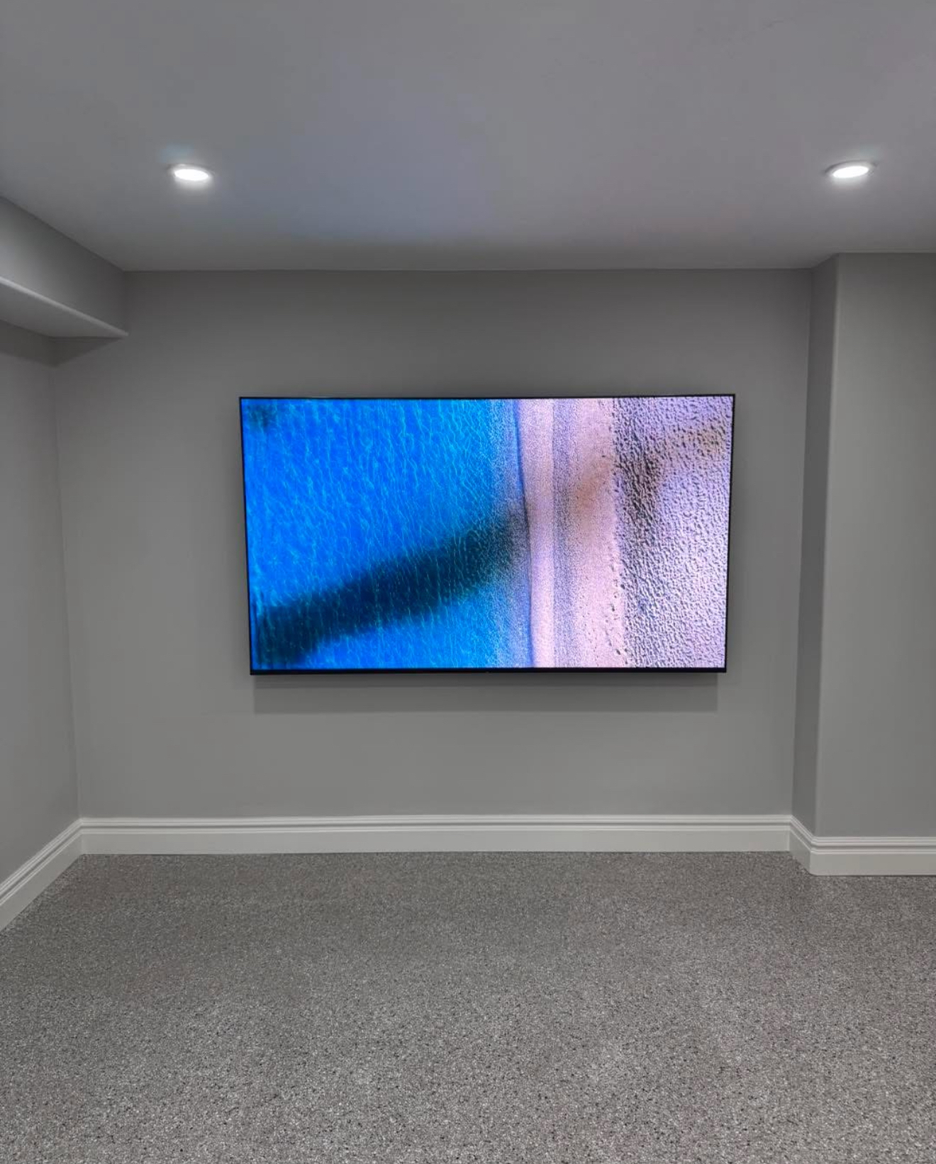 Professional TV mounting installation by Sound Source